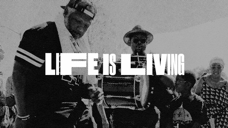 Life is Living Banner