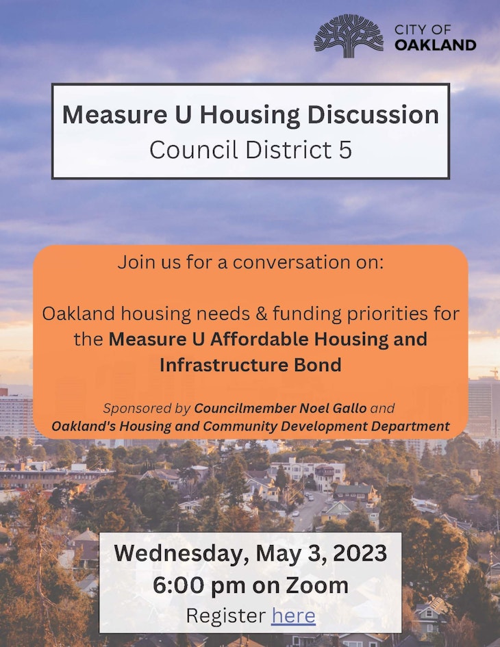 D5 Housing discussion flyer