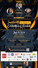Juneteenth Celebration of Freedom Awards Flyer