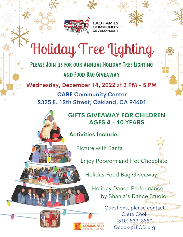 LFCD Holiday Tree Lighting Flyer