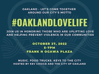 Oakland Love Life Event on 10.27.22