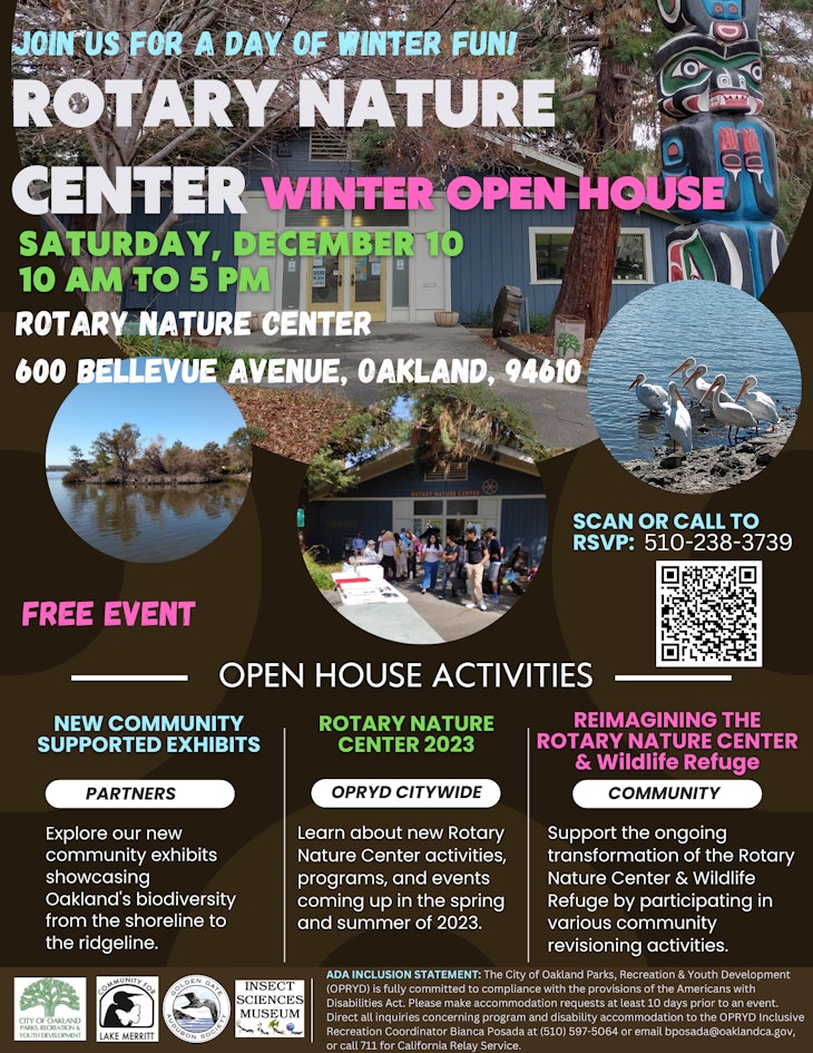 Flyer for open house event.