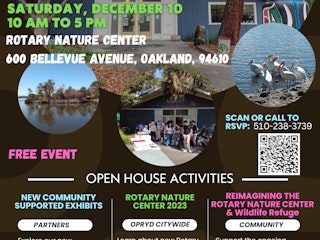 Flyer for open house event.