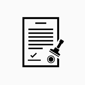 Approval letter icon