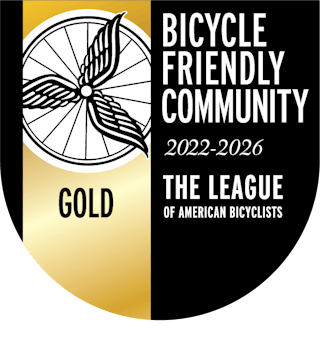 bicycle friendly community gold seal