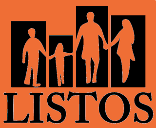 LISTOS Logo 9Orange Background, Black letters, with people