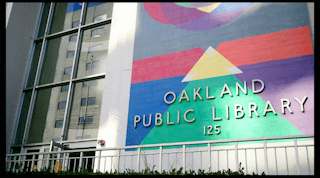 Entrance of the Oakland Public Library's Main Library