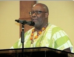Rev. Dr. George Cummings, pastor of Imani Community Church and Chair of the Ceasefire Steering Committee