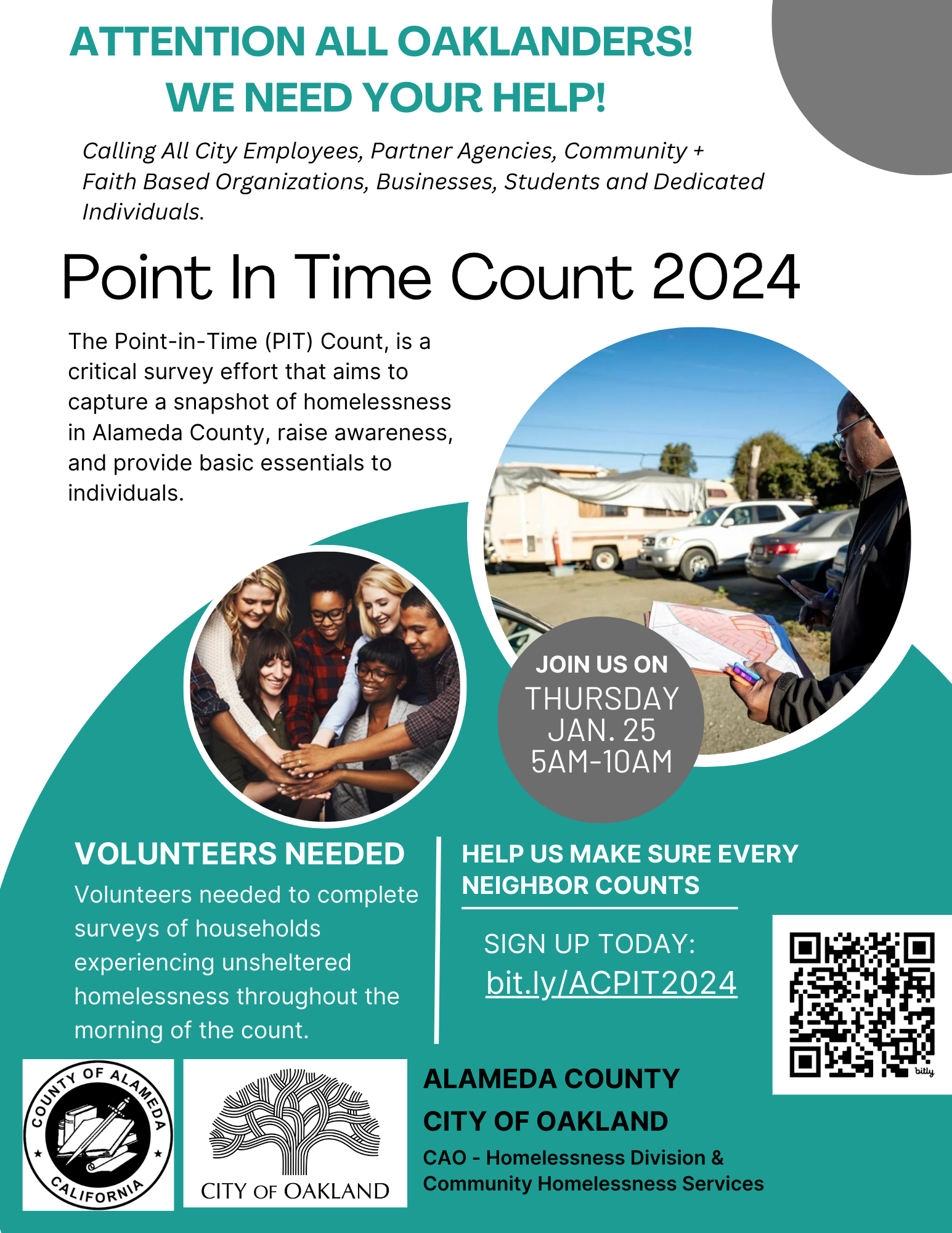 City of Oakland Join the City of Oakland + Alameda County for the…