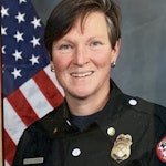 Portrait of Battalion Chief, Heather Mozdean