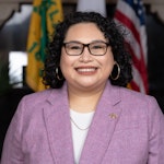 Portrait of Director of Community Engagement, Mayra Chavez