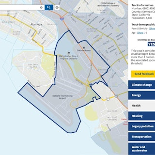 This is a map of the project census tract.Local Roadmaps to Community Resilience Project