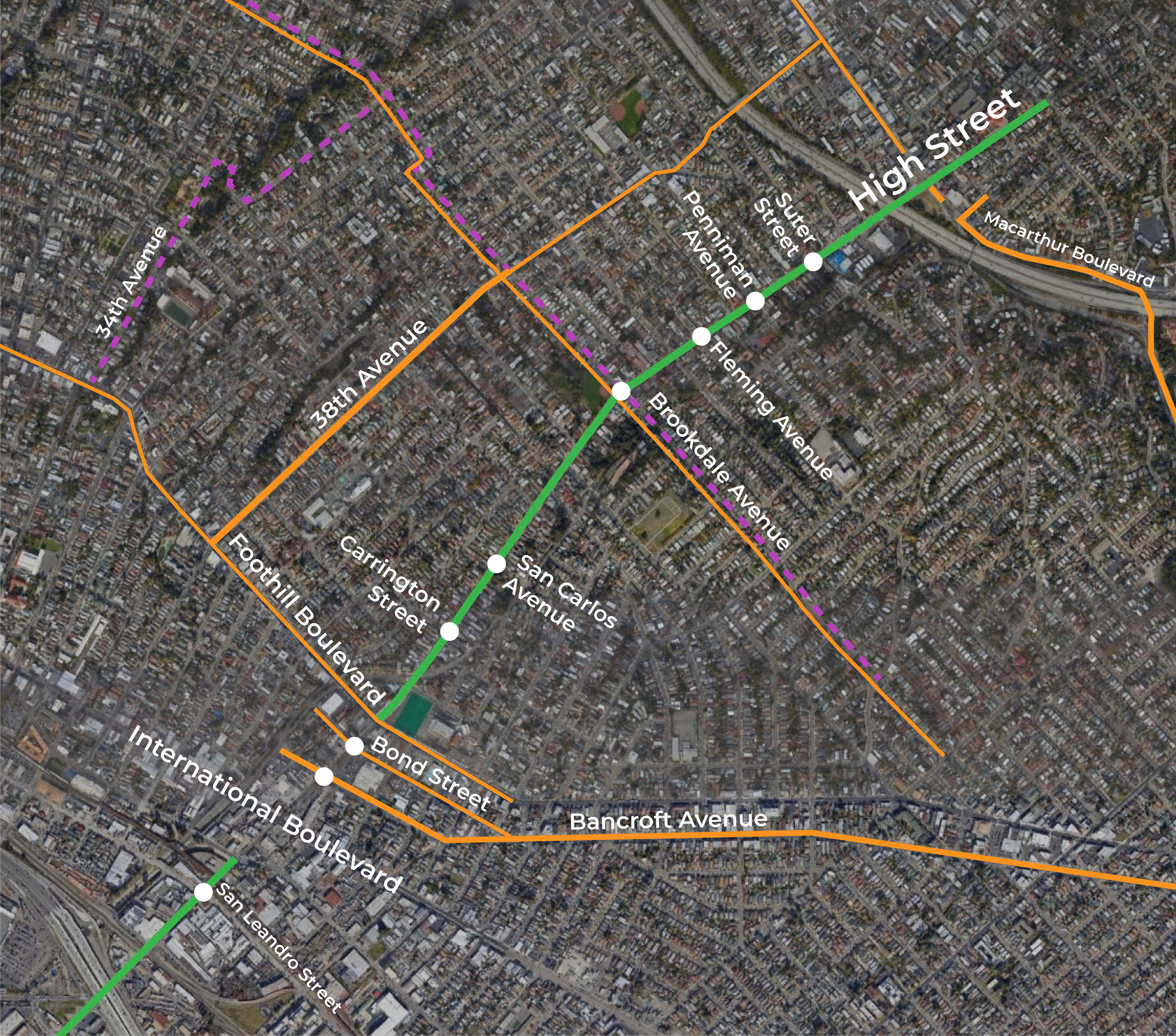 City of Oakland High Street Paving Project