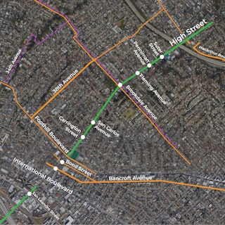 Map of Project: High Street Paving Project