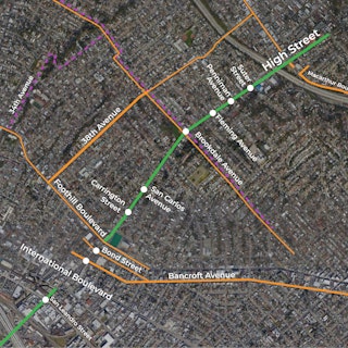 Map of Project: High Street Paving Project