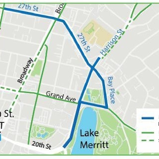 Map of Project: 27th Street, Bay Place, and Lakeside Family Streets